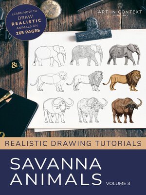 cover image of Learn to Draw Savanna Animals